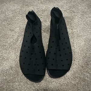 Sesto Meucci Black Suede Shoes